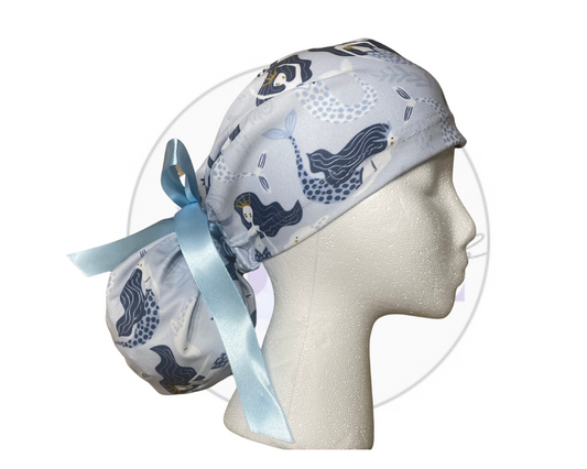 Big Bun Scrub Cap "Salty Soul"