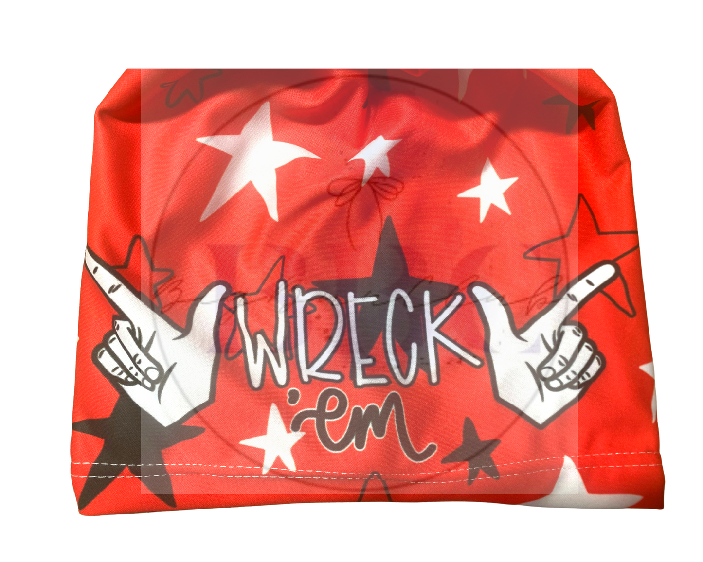 Big Bun Scrub Cap "Wreck Em'"