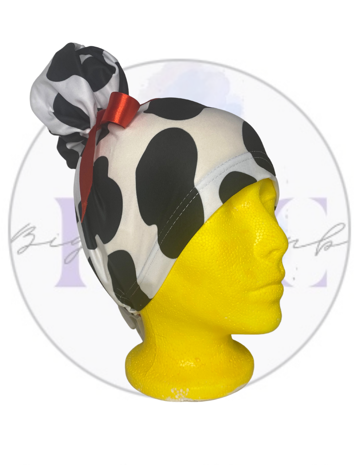 Big Bun Scrub Cap "That Heifer"